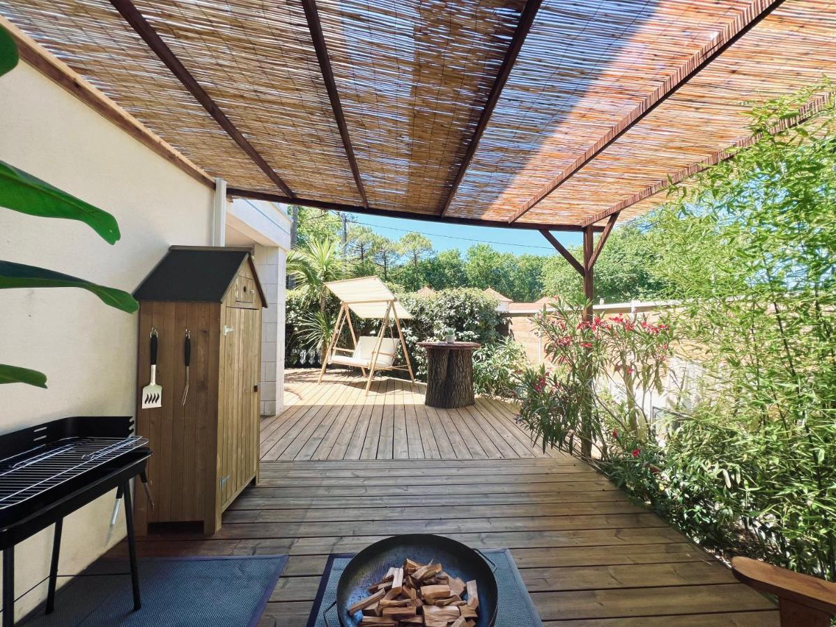 Lanton Plage - Appartement 6 Pers. Terrasse Exterior photo